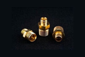 Bright Dipping of Brass